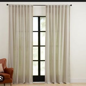 Broadway Blackout Curtain, Set of 2, 50 x 84", Oatmeal